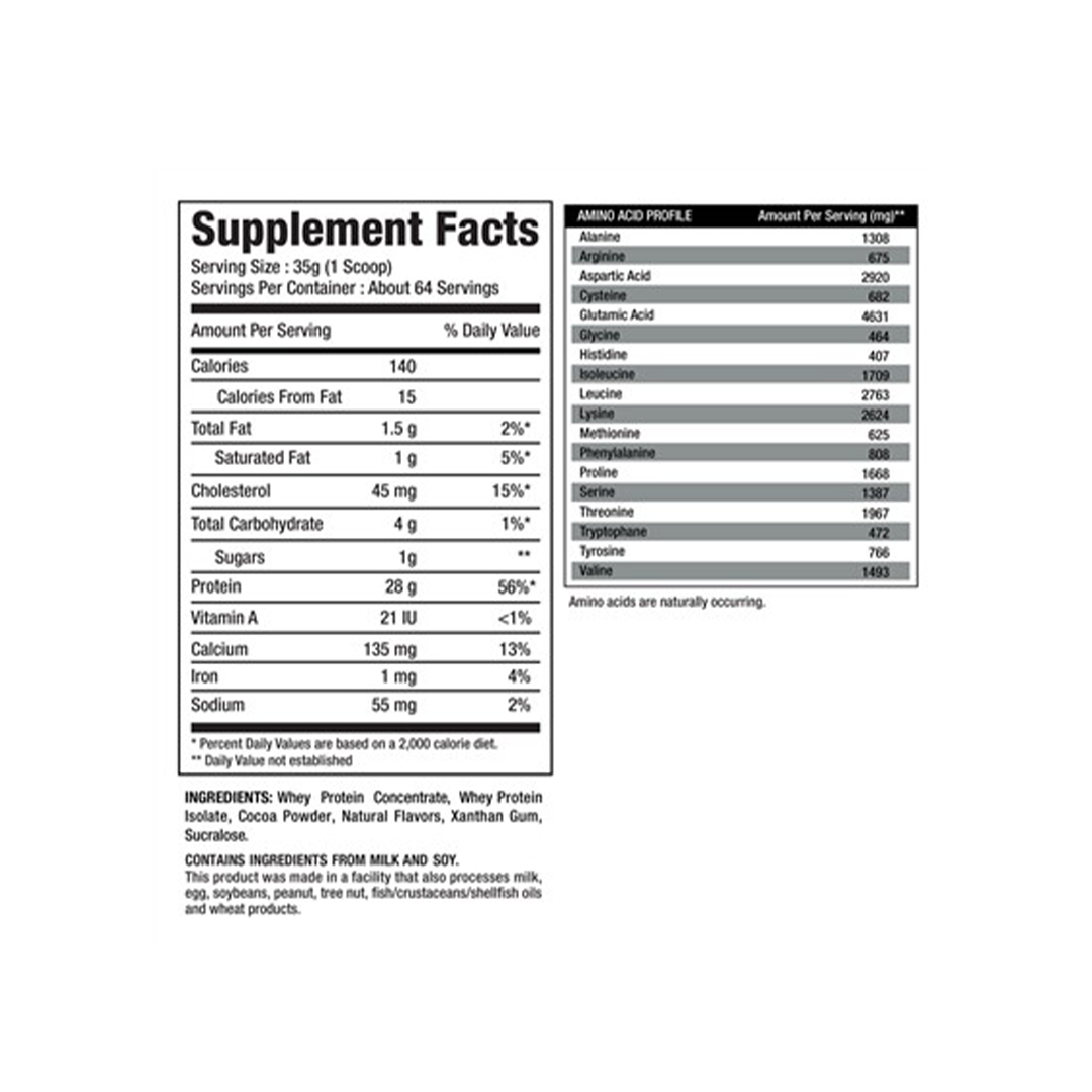 WHEY PROTEIN - PHYSIQUE NUTRITION| 2.27 KG