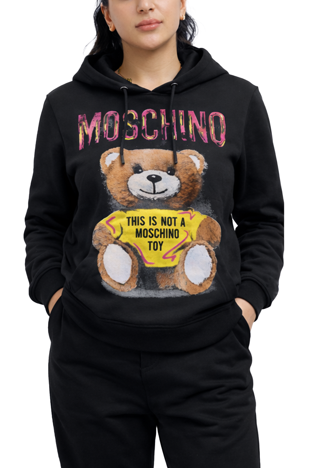 Moschino Sweat à capuche - Black
