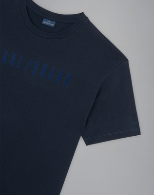Paul & Shark T-shirt à logo brodé - Navy
