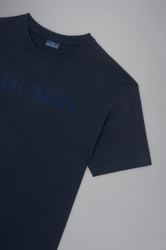Paul & Shark T-shirt à logo brodé - Navy