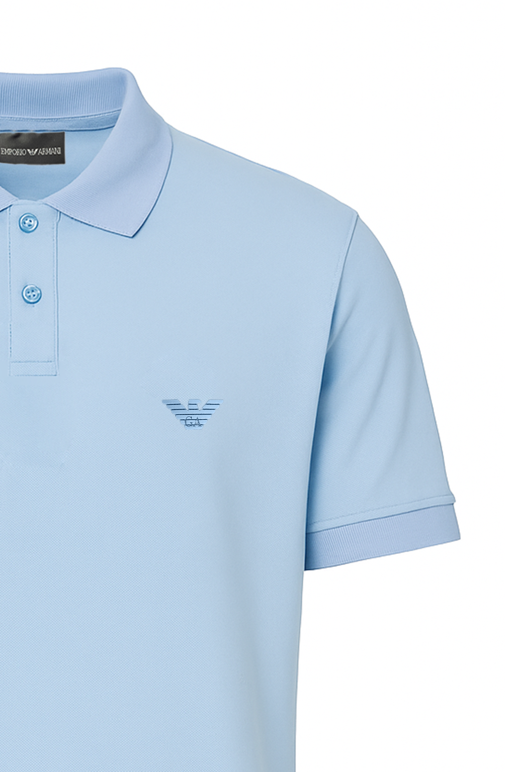 ARMANI Polo Sky Blu