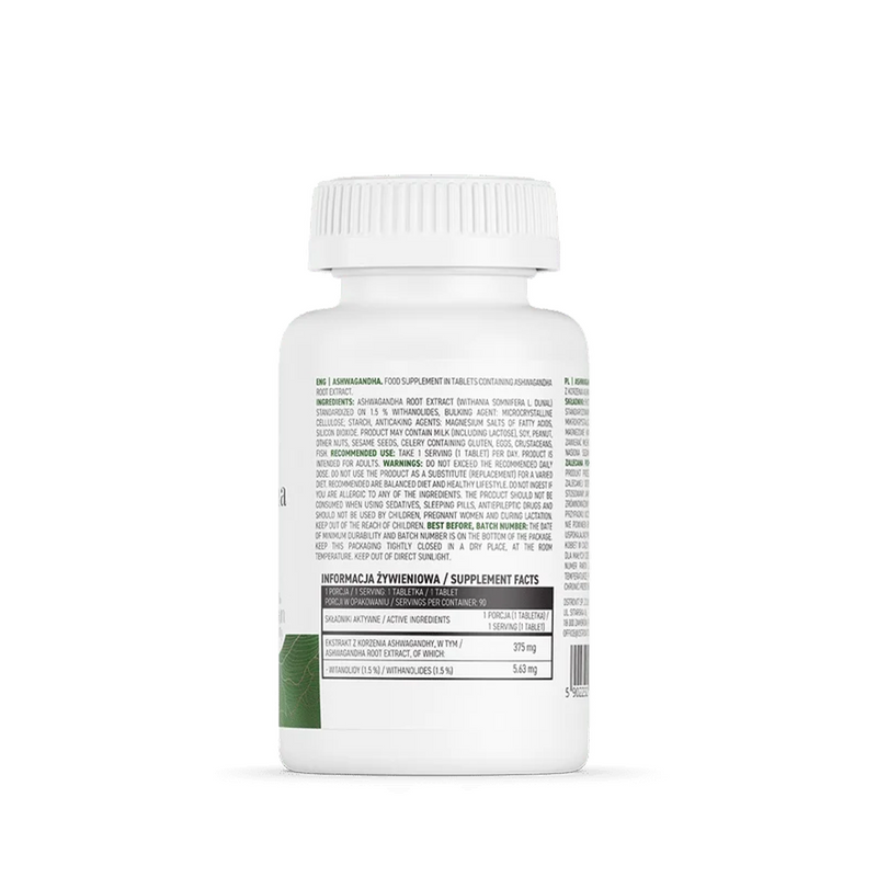 OstroVit Ashwagandha VEGE 90 comprimés