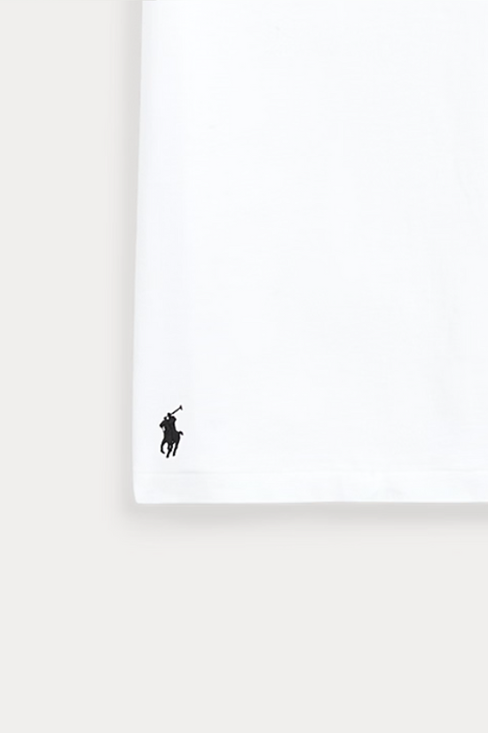 Polo Ralph Lauren T-shirt à logo en jersey Classic Fit Unisex Blanc