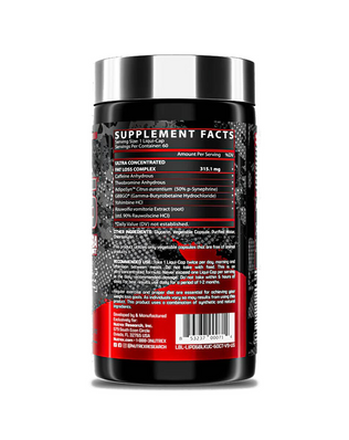 LIPO-6 BLACK UC NUTREX 60 CT