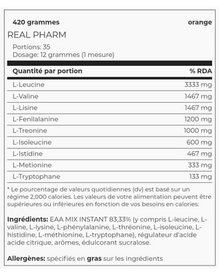 EAA – REAL PHARM – 420G