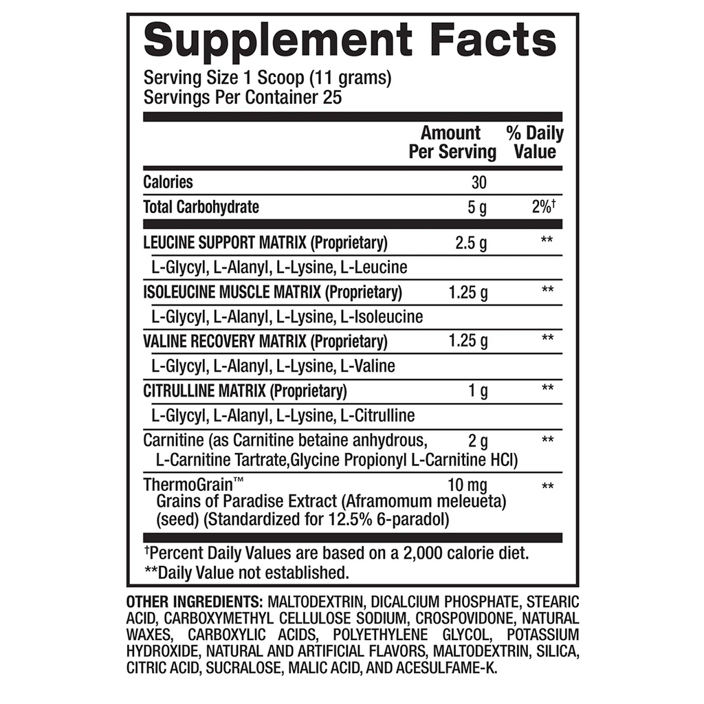 MEILLEUR BCAA SHREDDED™ – BPI SPORTS – 25 PORTIONS 