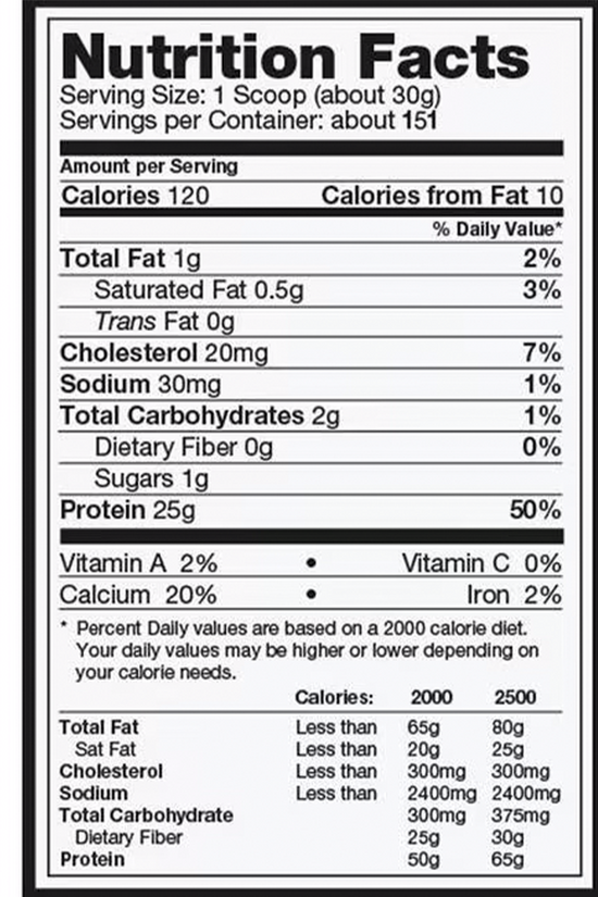 PROSTAR 100% WHEY PROTEIN – 4.5KG