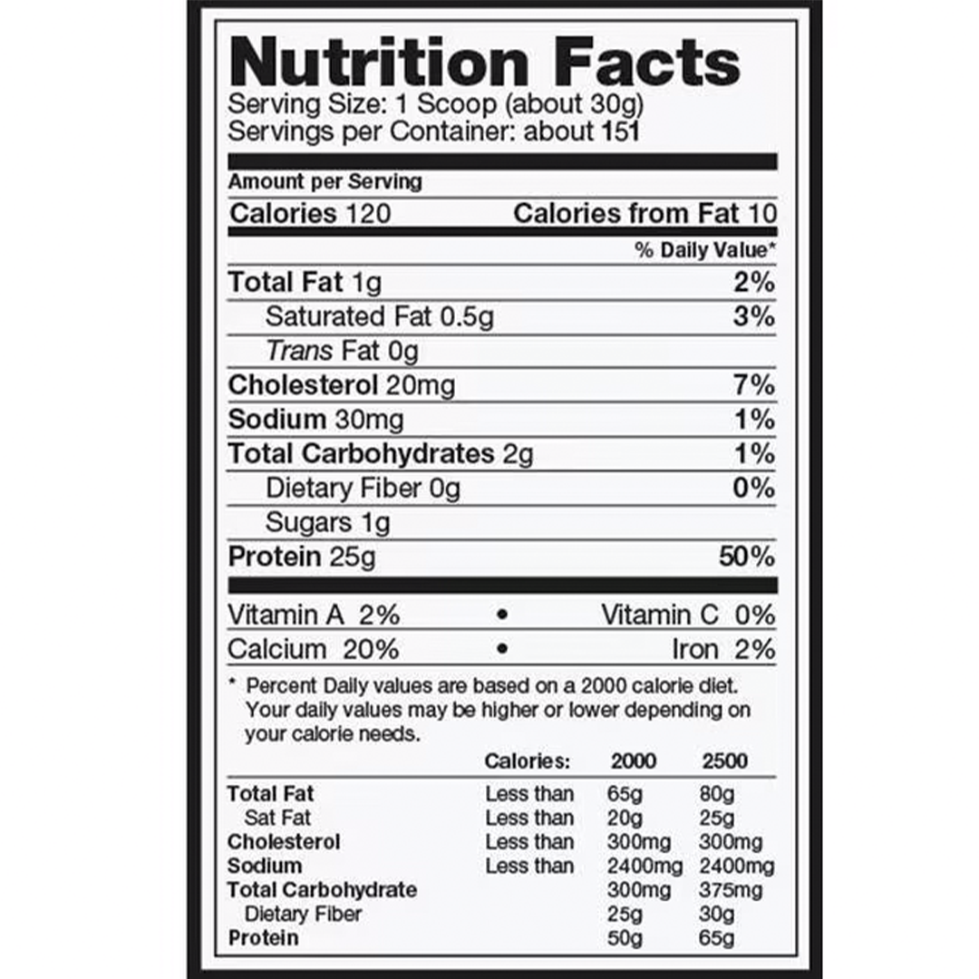 PROSTAR 100% WHEY PROTEIN – 4.5KG