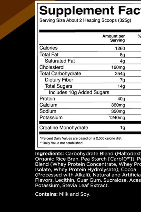 RULE 1 MASS GAINER 5.26 KG