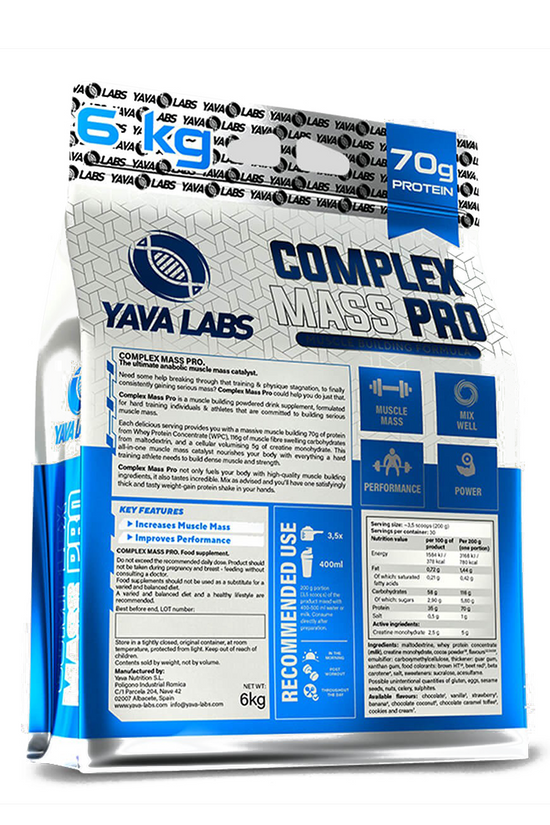 Complex Mass Pro - Yava Labs | 6kg