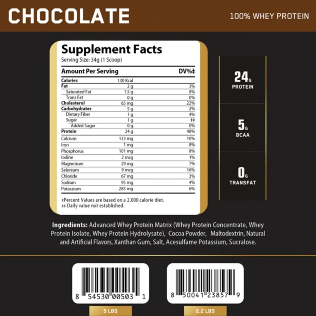 100% Whey Protein Challenger Nutrition 2.26kg