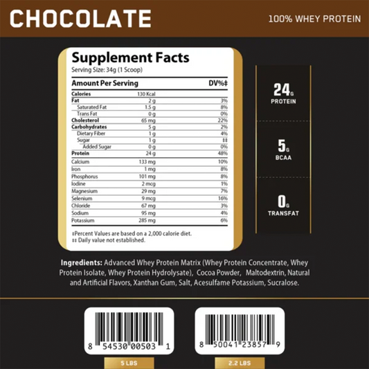 100% Whey Protein Challenger Nutrition 2.26kg