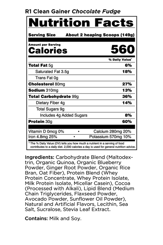 Rule 1 CLEAN GAINER 4.53 KG