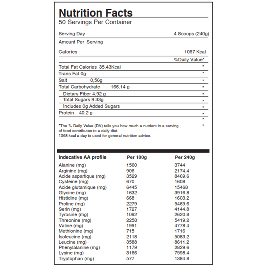 Iron Mass Gainer 3 KG IronLab