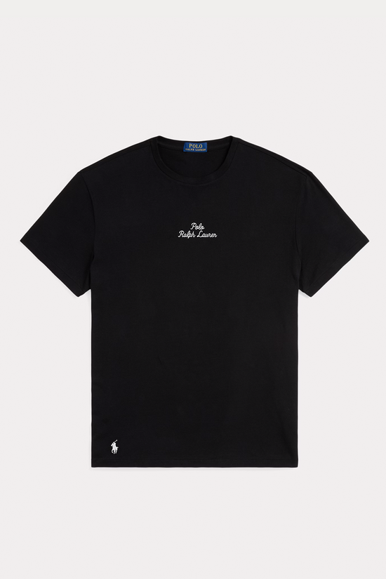 Polo Ralph Lauren T-shirt à logo en jersey Classic Fit Unisex Noir