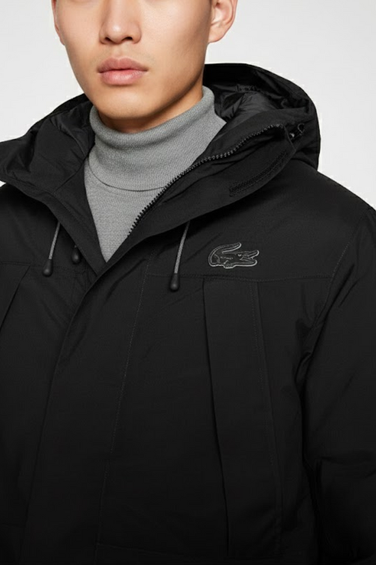 Lacoste Manteaux D'Hiver - Noir