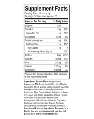 Phase 8 Protein Caséin - 2.1 Kg - Muscletech