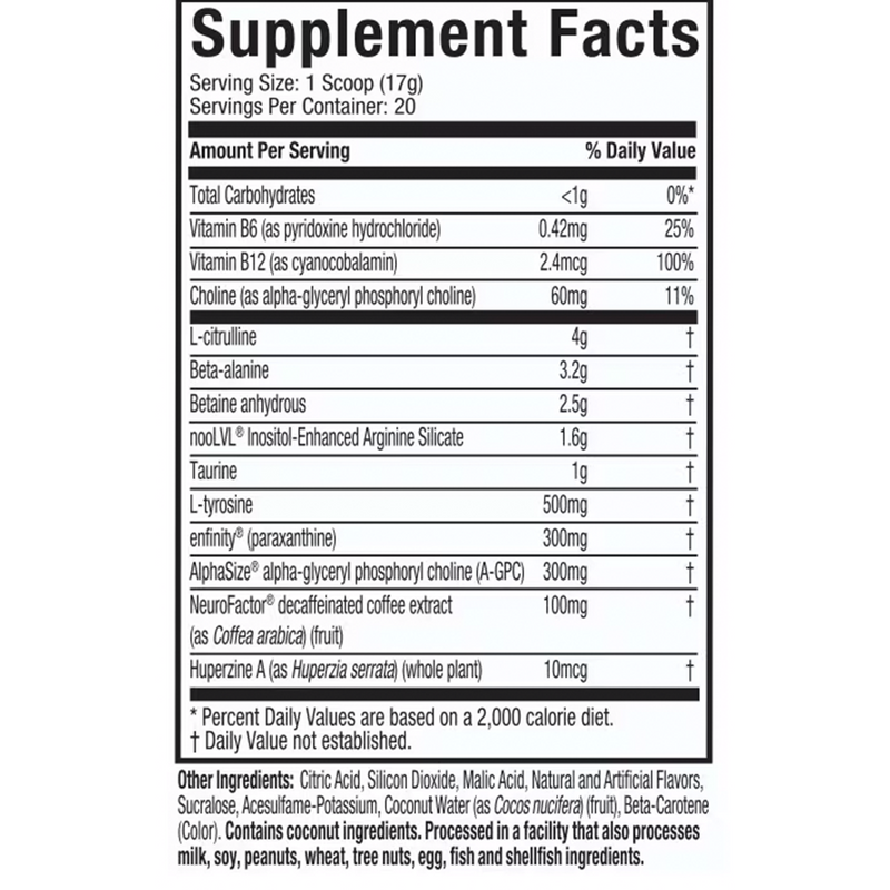 Euphoriq Pre-Workout Muscletech