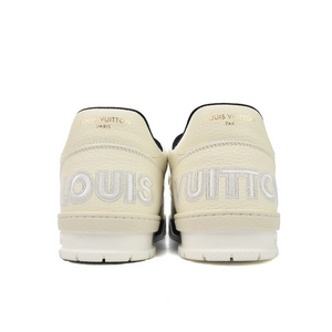 Louis Vuitton LV Trainer Monogram Flower Black Beige