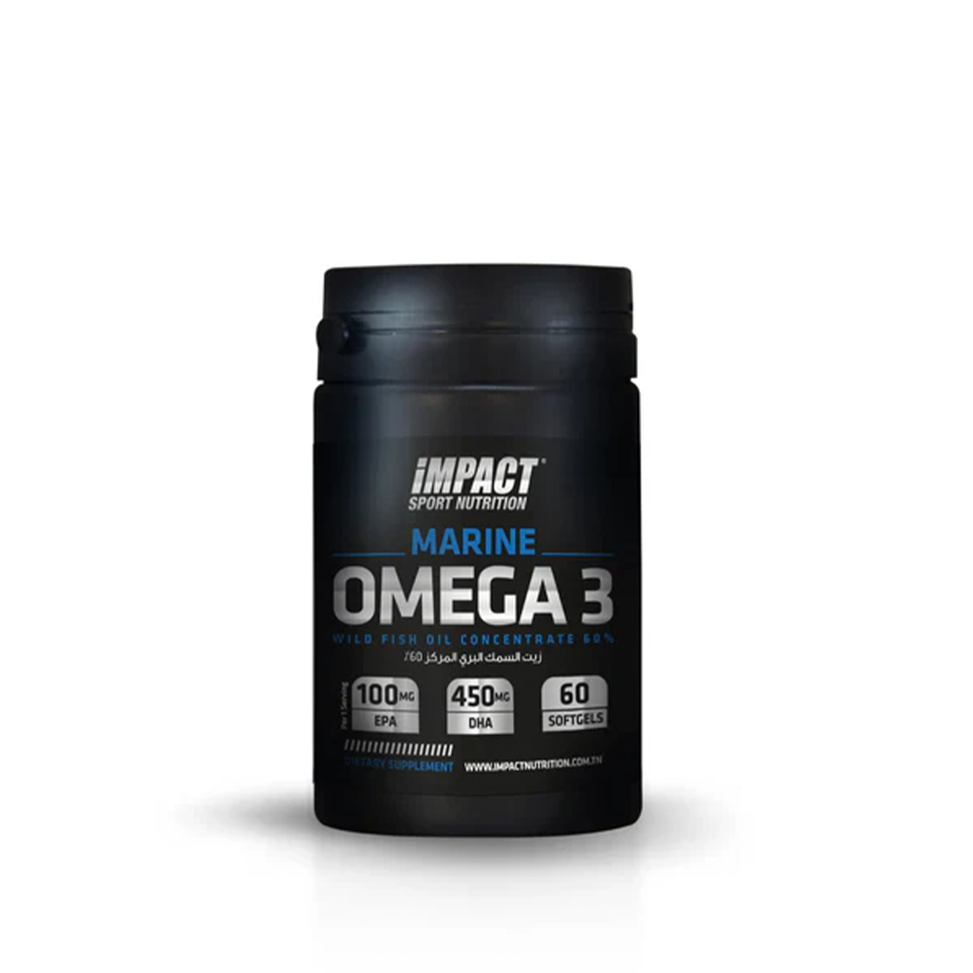 Oméga Marin 3 - 30 Gélules Impact Nutrition