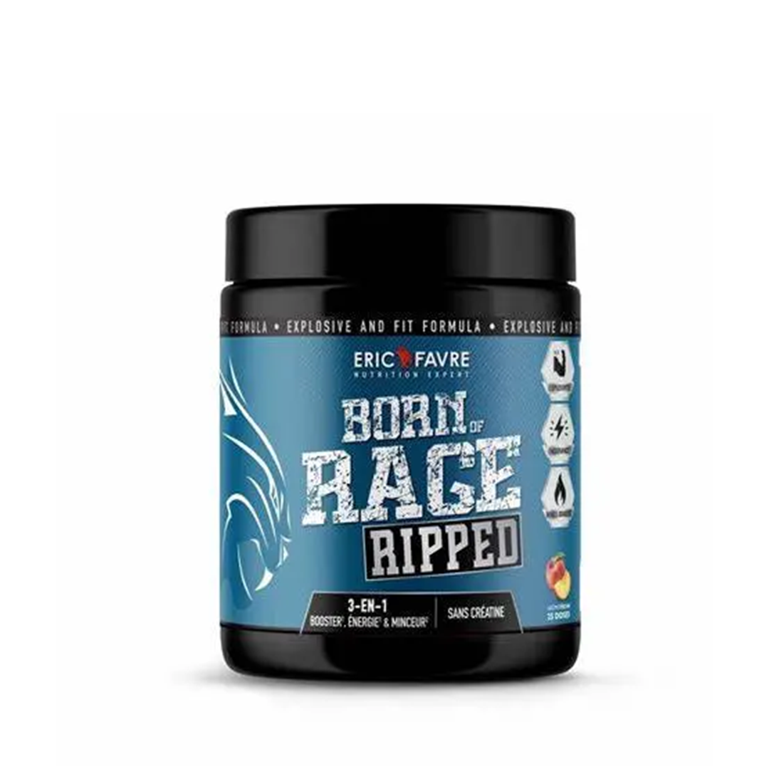 Né de la rage Ripped - Minceur pré-entraînement