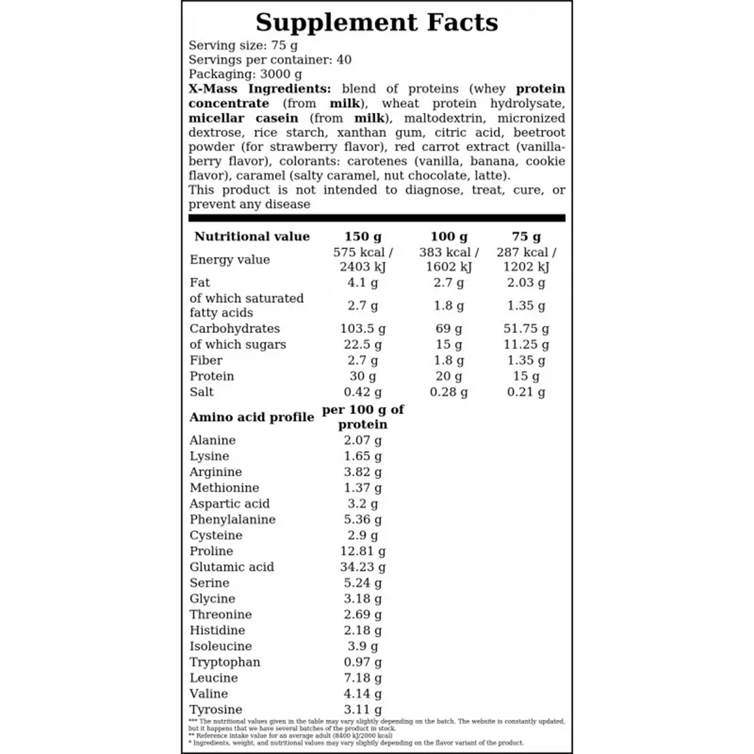 PROACTIVE X-MASS 3000G