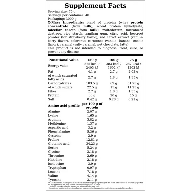 PROACTIVE X-MASS 3000G
