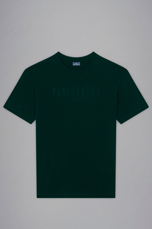 Paul & Shark T-shirt à logo brodé - Vert