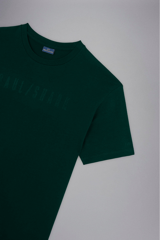 Paul & Shark T-shirt à logo brodé - Vert