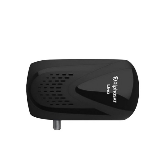 Récepteur Alphasat Uno + 5 Abonnements de 12 Mois