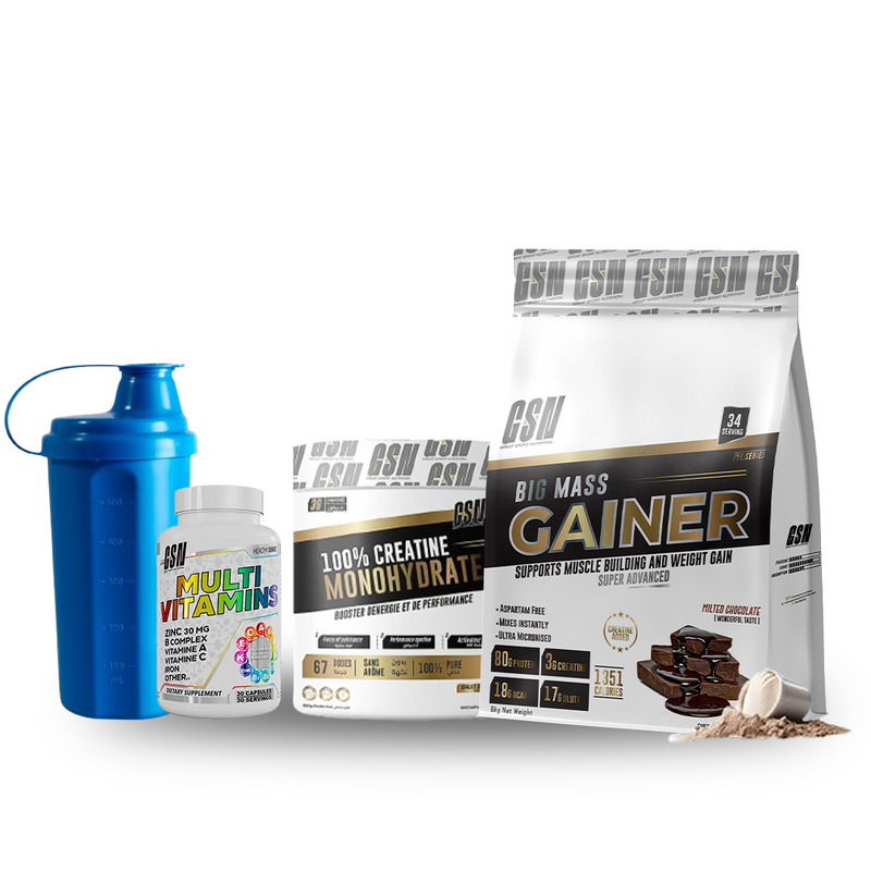 PACK NITRO WHEY GSN + CRÉATINE GSN