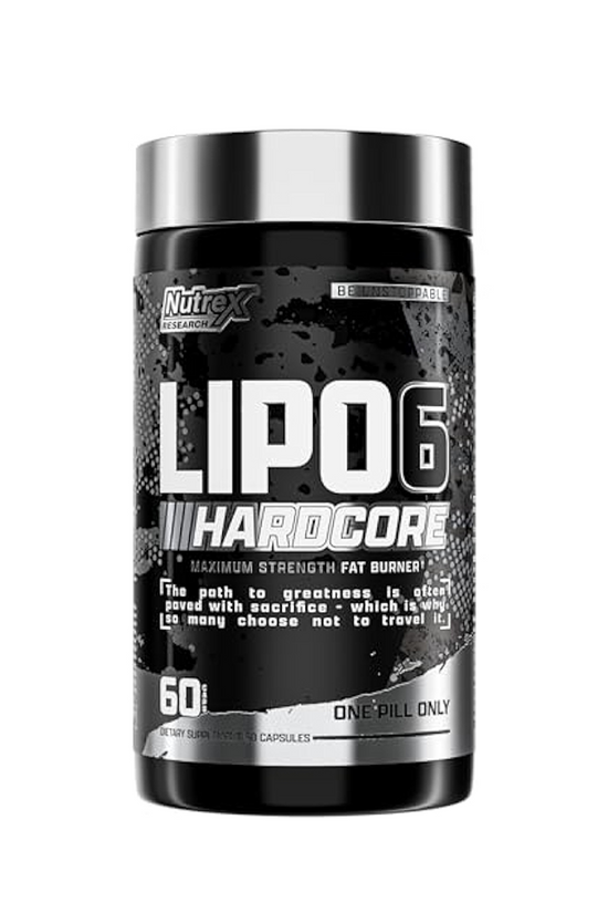 NUTREX Lipo-6 Hardcore BEST FAT KILLER