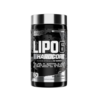 NUTREX Lipo-6 Hardcore BEST FAT KILLER