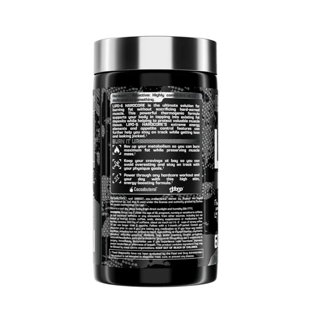 NUTREX Lipo-6 Hardcore BEST FAT KILLER