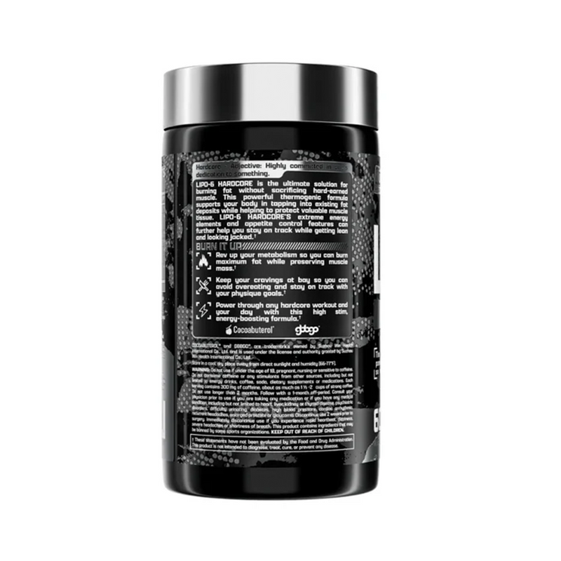 NUTREX Lipo-6 Hardcore BEST FAT KILLER
