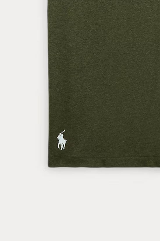 Polo Ralph Lauren T-shirt à logo en jersey Classic Fit Unisex Vert Militaire