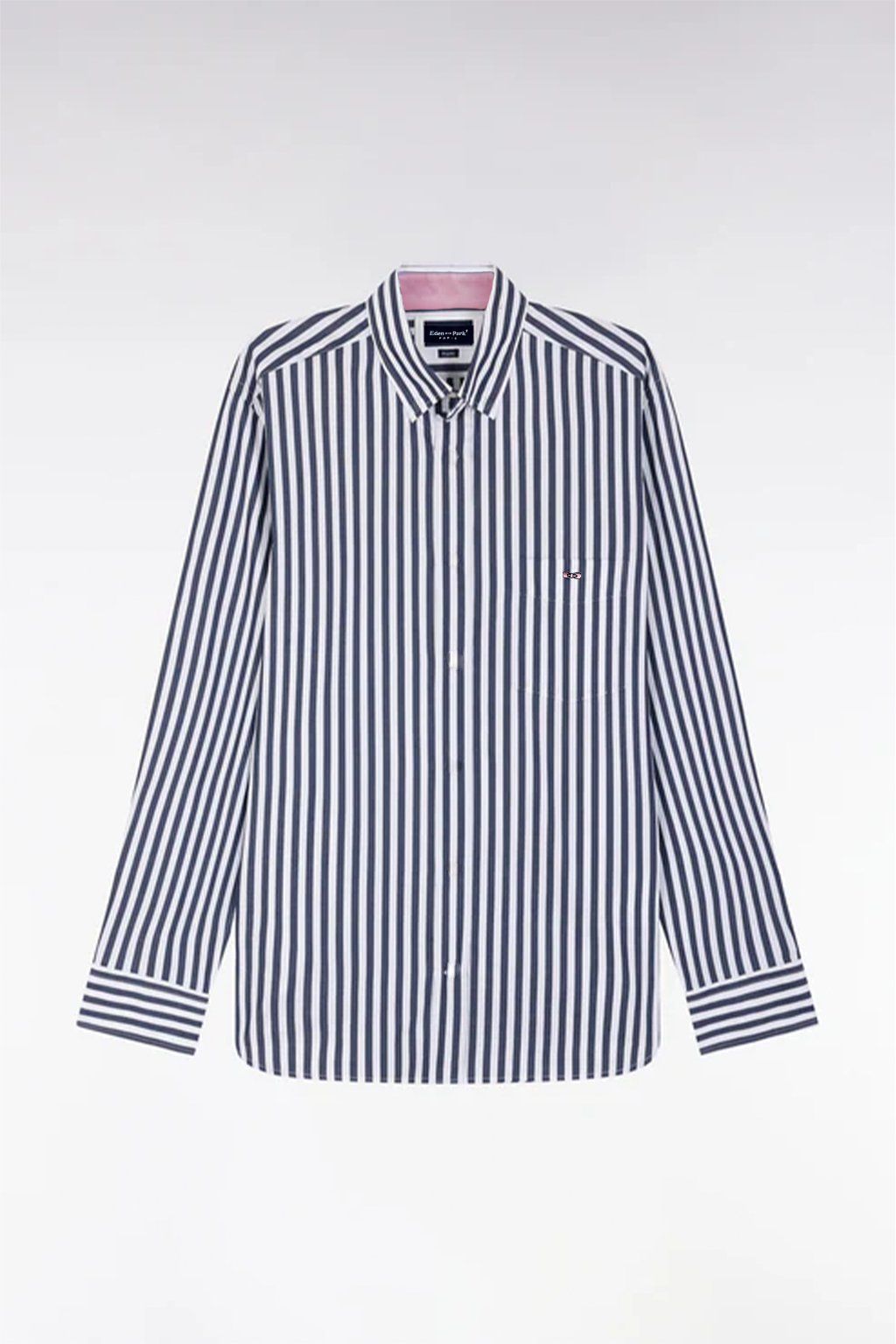 Eden Park Chemise à Rayures Bâtons Marine