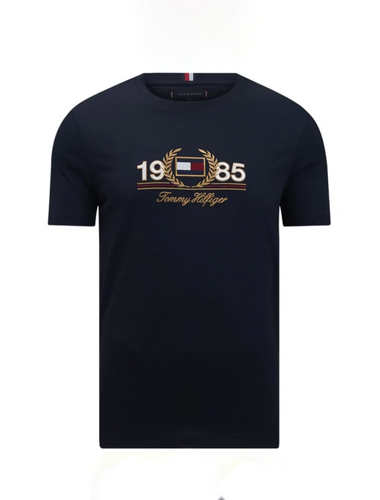 Tommy Hilfiger T-shirt à logo brodé -  Desert Sky