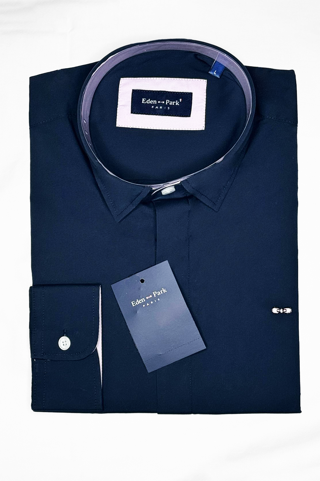 Eden Park Chemise - Bleu foncé