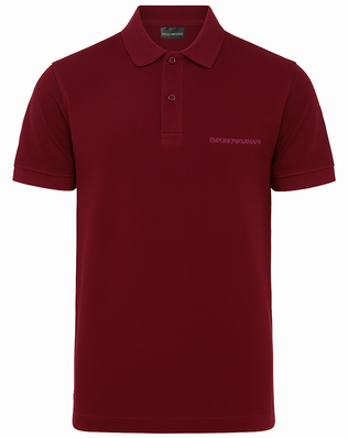 ARMANI Polo Logo Brodé Cousu