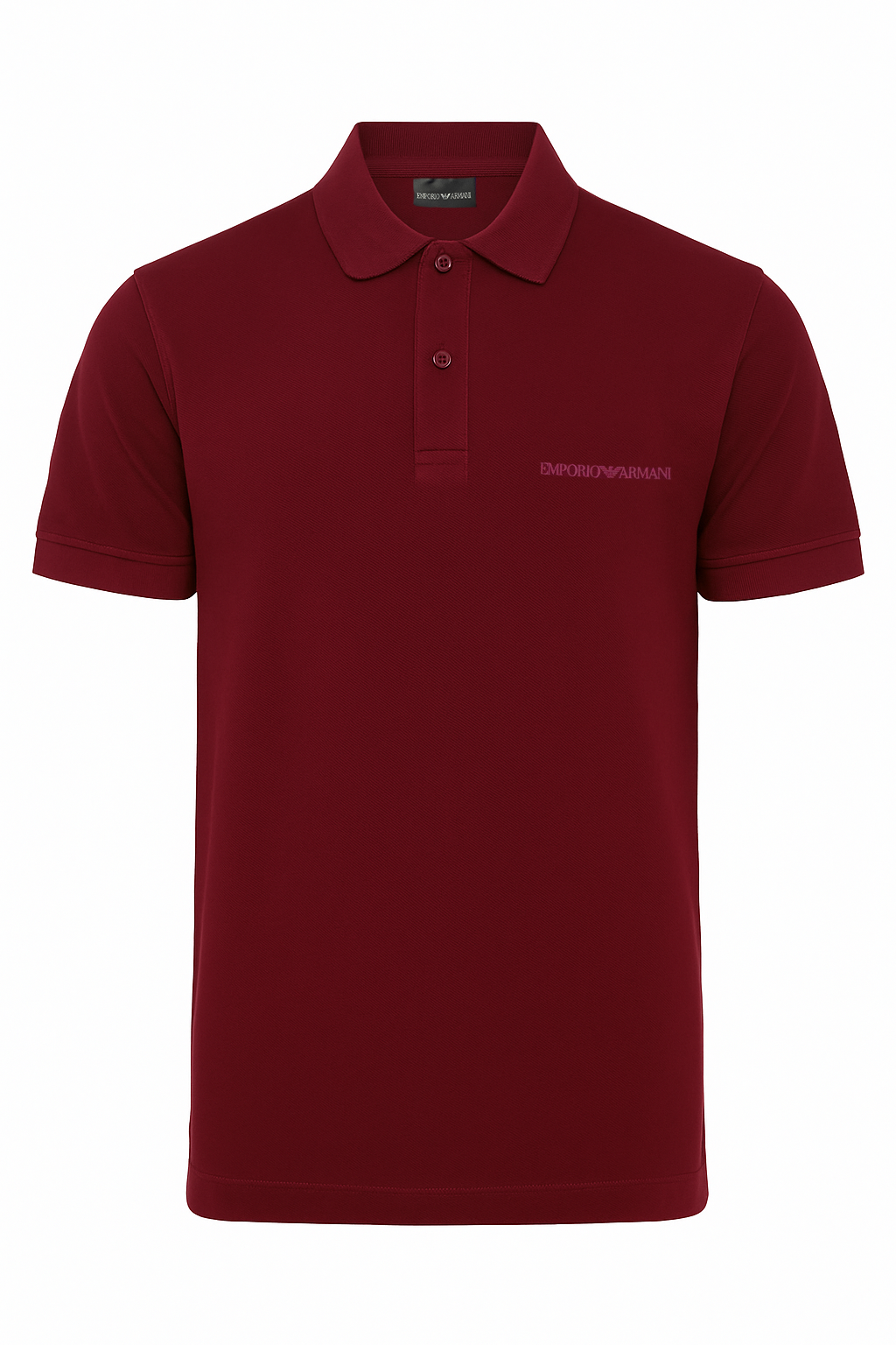 ARMANI Polo Logo Brodé Cousu