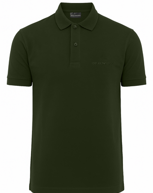 ARMANI Polo Logo Brodé Cousu