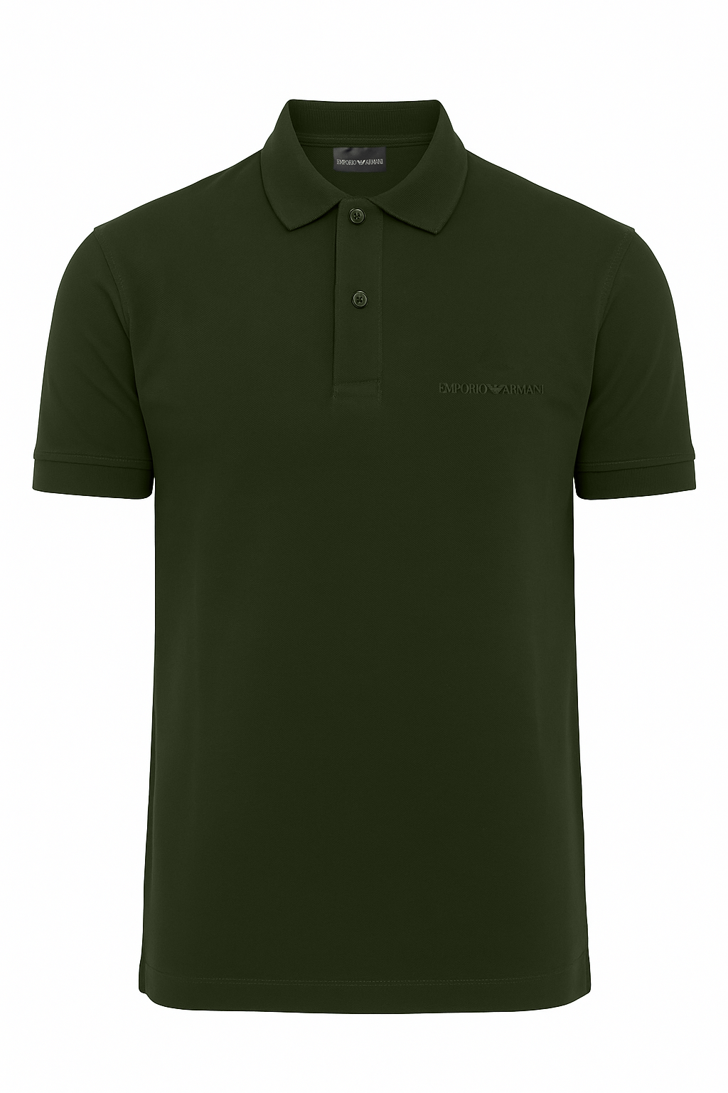 ARMANI Polo Logo Brodé Cousu