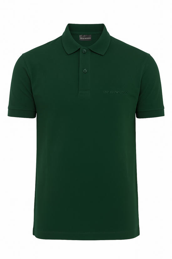ARMANI Polo Logo Brodé Cousu