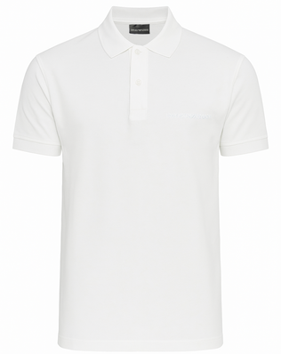 ARMANI Polo Logo Brodé Cousu