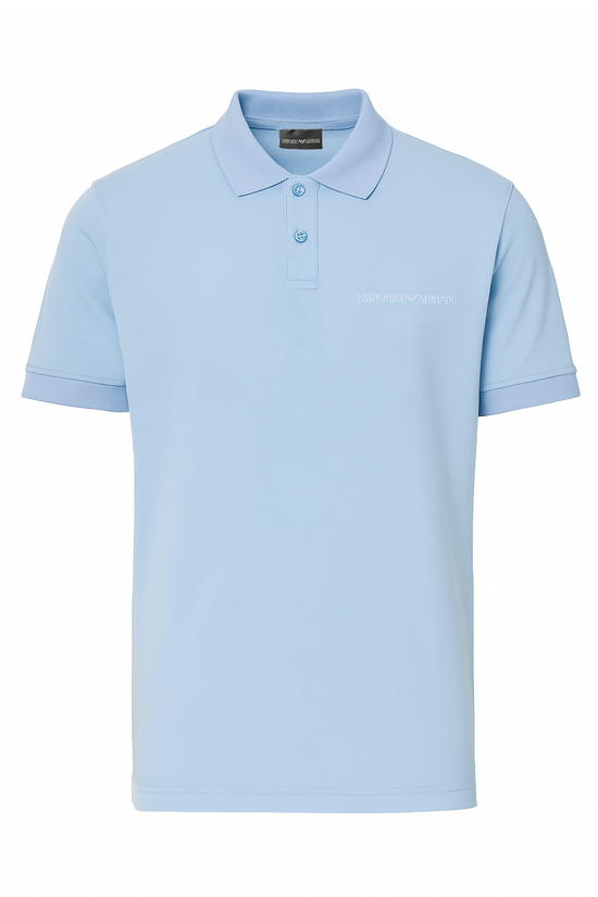 ARMANI Polo Logo Brodé Cousu