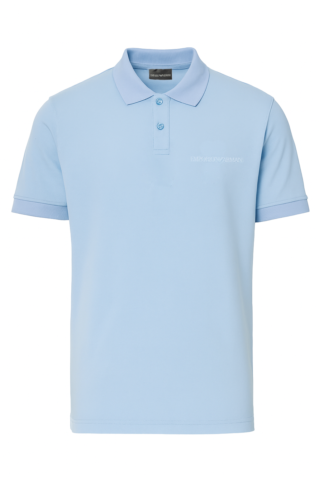 ARMANI Polo Logo Brodé Cousu