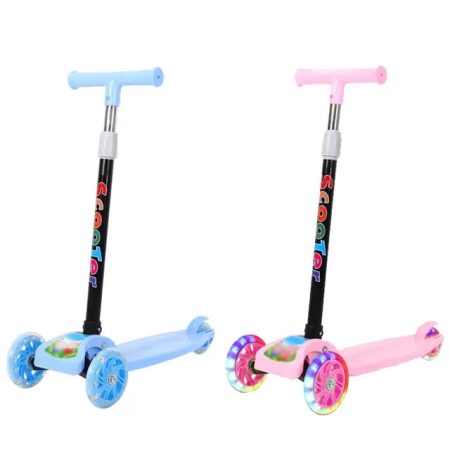 TROTTINETTE BLEU & ROSE