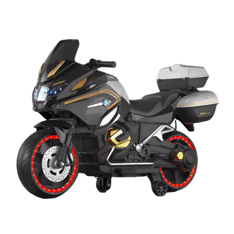 MOTO A BATTERIE POUR ENFANT NOIR