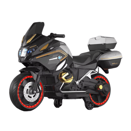 MOTO A BATTERIE POUR ENFANT NOIR